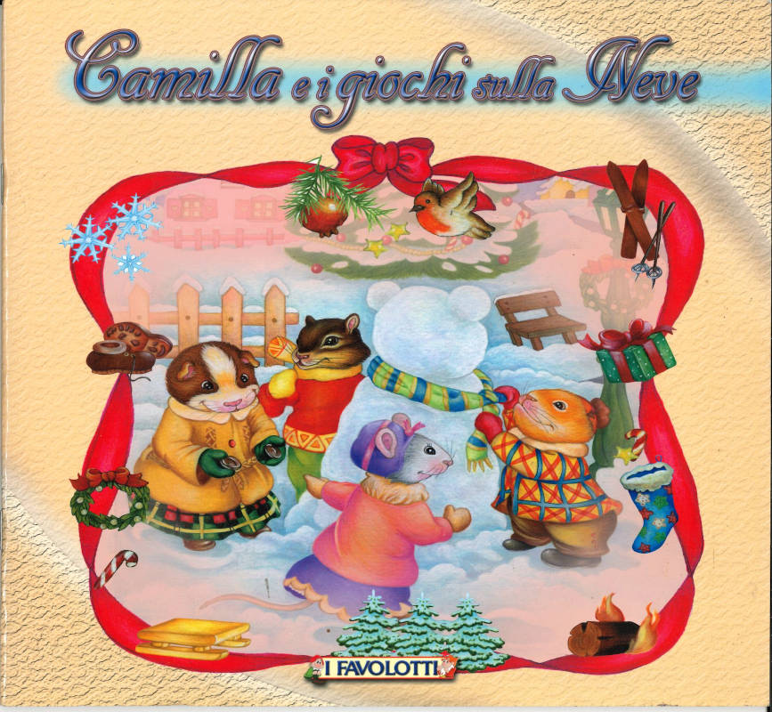 Camilla e i giochi sulla neve