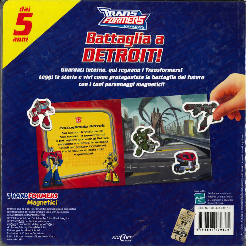 Battaglia a Detroit (Transformers) <i>-oltre 20 magneti-</i>