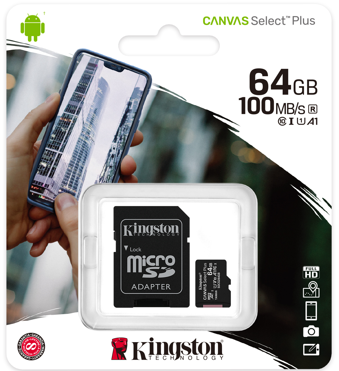 TRANS FLASH 64 GB CLASS 10