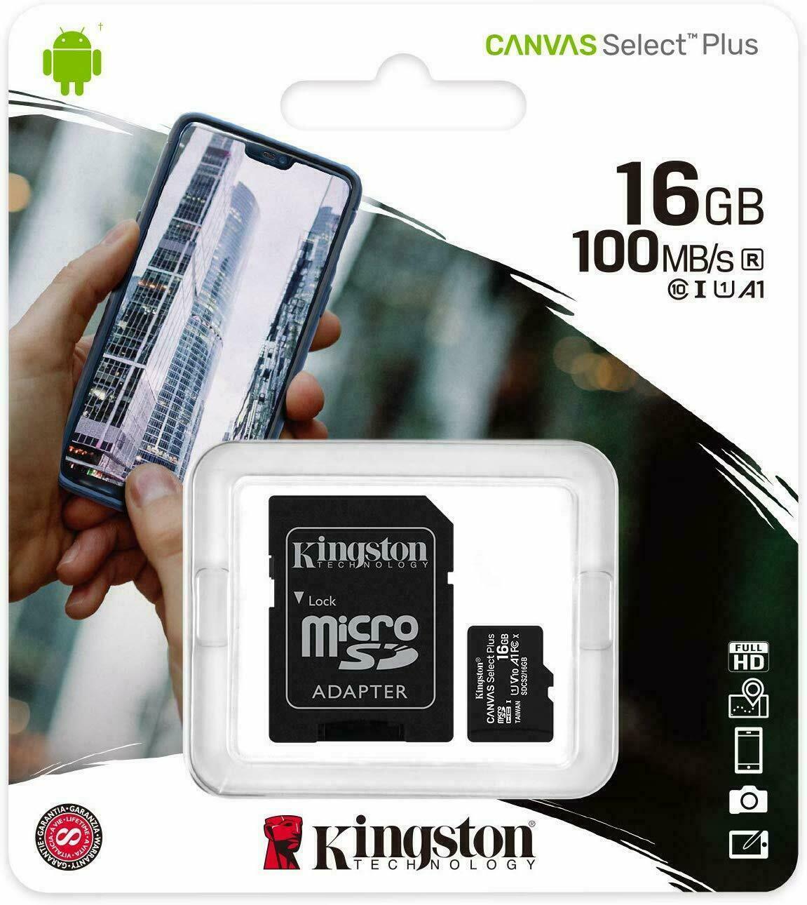 TRANS FLASH 16 GB CLASS 10