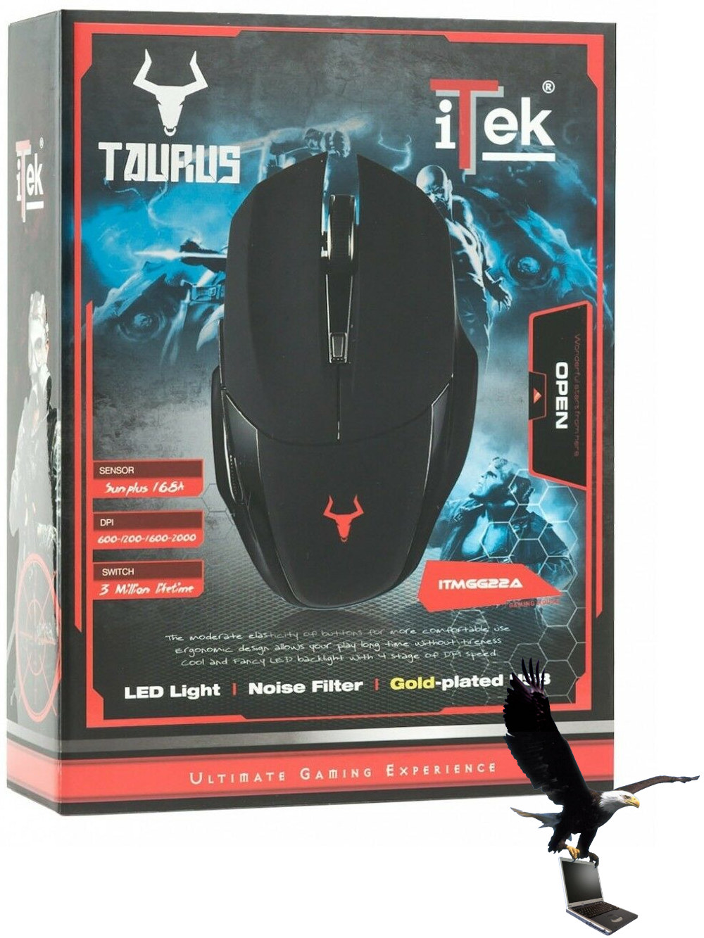 MOUSE ITEK GAMING 